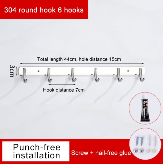 6 Hooks