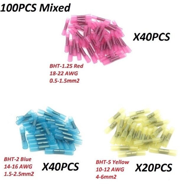 100Pcs Mixed