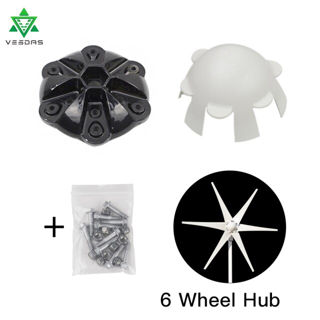 6 Wheel hub