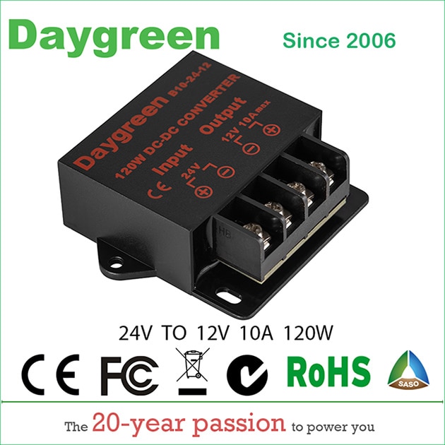 24V to 12V 10A