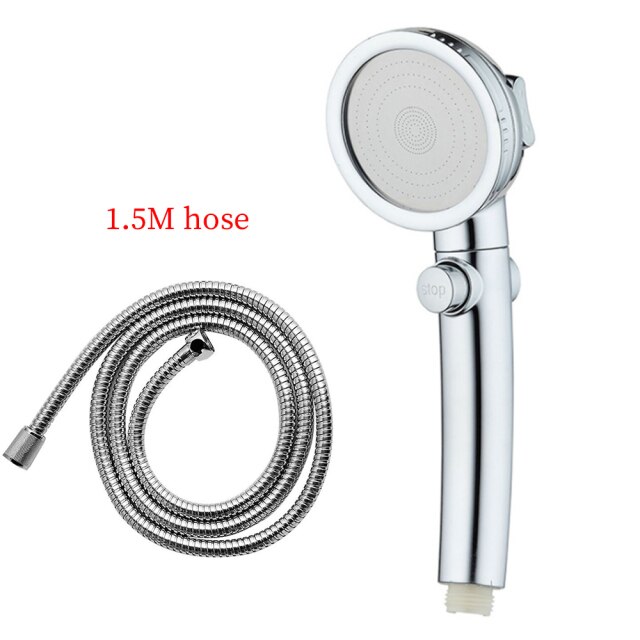 Silver and 1.5m hose