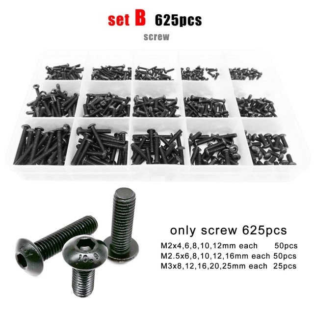 set B 625pcs