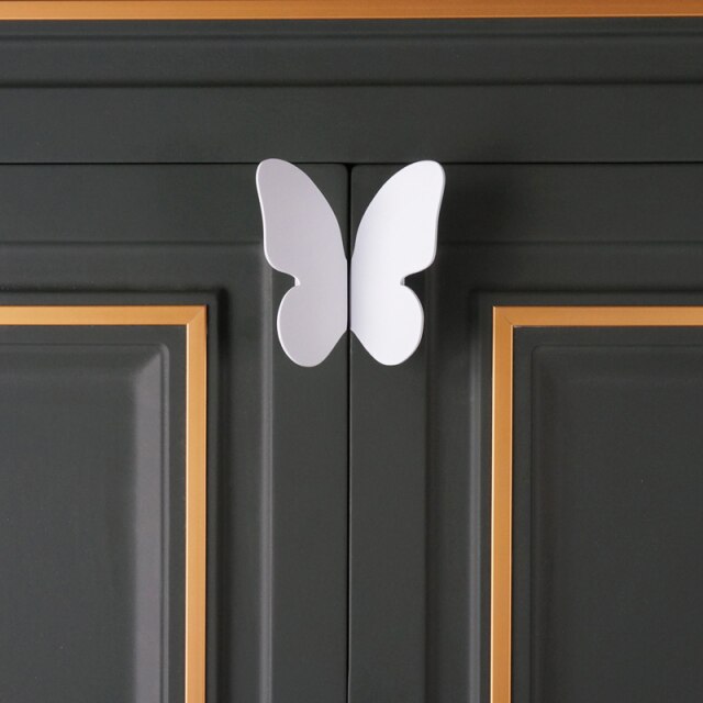 White Knob 1pair