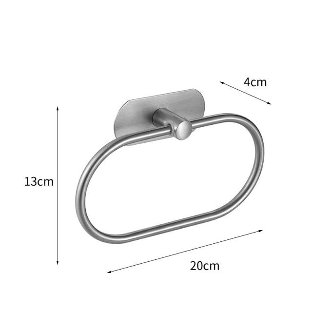 Brushed Towel Ring