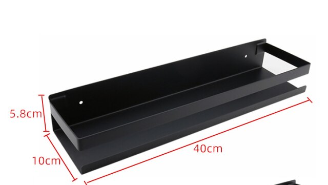 Matte black 40cm