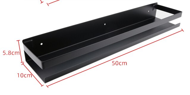 Matte black 50cm