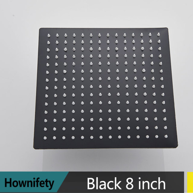 Black 8 inch