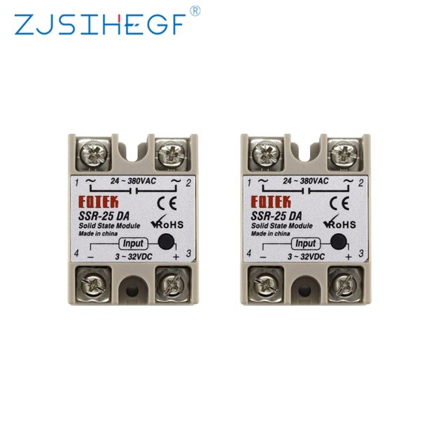 2pcs SSR 25DA