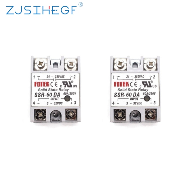 2pcs SSR 60DA