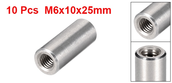 M6x10x25mm