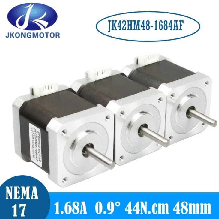 STEPPERONLINE NEMA 24 Stepper Motor Dual Shaft 4Nm 60x100mm 3A 8-wire - View #11