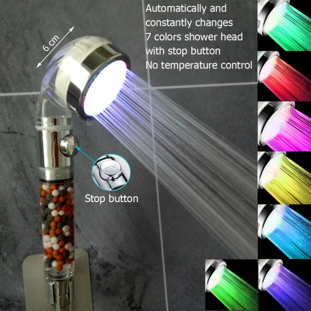 S Stop shower head M
