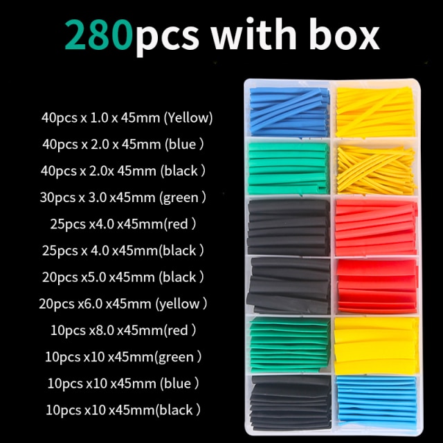 280PCS With box
