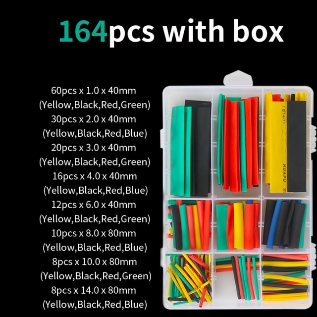 164pcs with box
