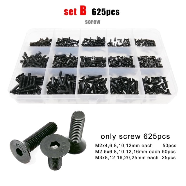 set B 625pcs