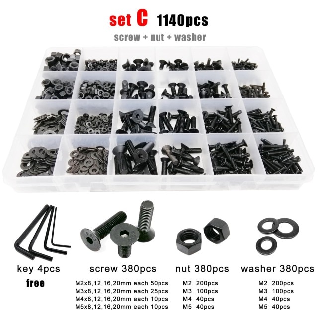 set C 1140pcs
