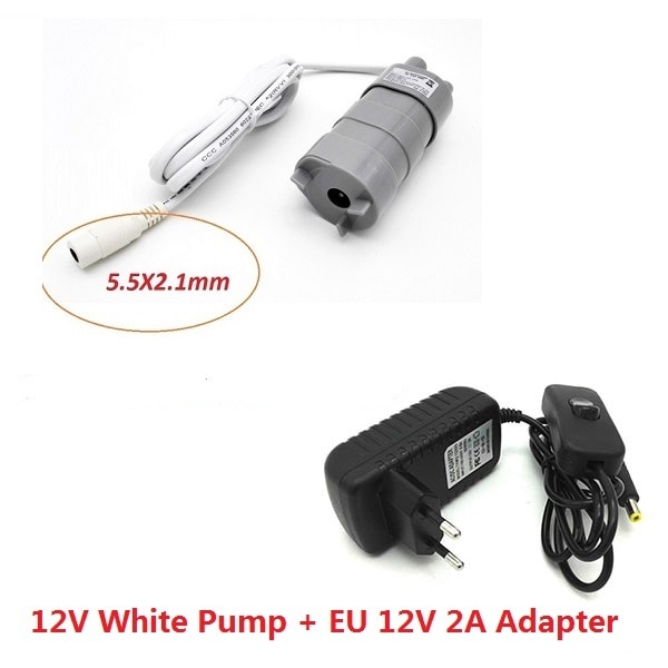 12V White EU 12V 2A