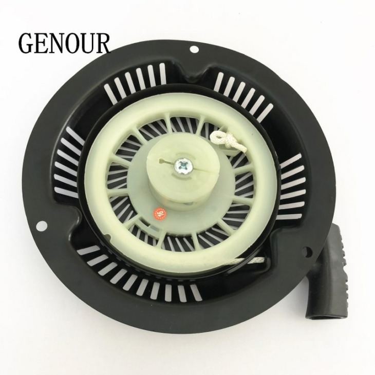 Hztyyier Lawn Mover Start Assembly Recoil Starter Dial Driver Griffe Cliquet Moteur De Démarrage Pour Débroussailleuse 33cc/36cc/43cc/49cc Garden Tools Lawn Mower Accessories