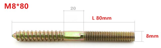 M8x80