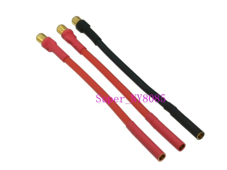 Set Di 3 Adattori Connettore Brushless 4mm Femmina A 6mm Maschio - PowerUPRC