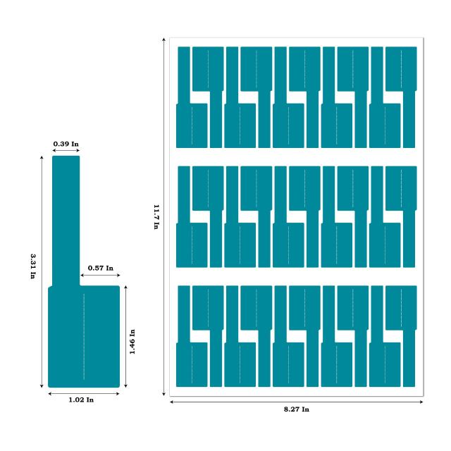 light blue 10sheets