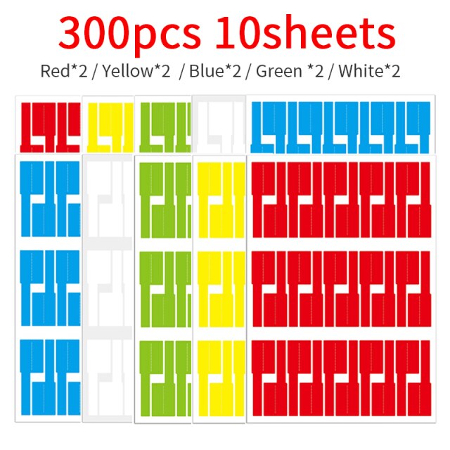 5color 10sheets