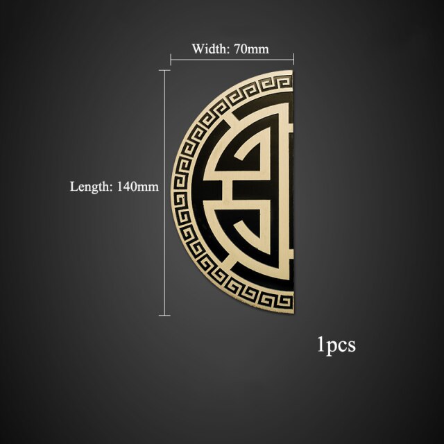 Gold Dia.140mm(1pc)
