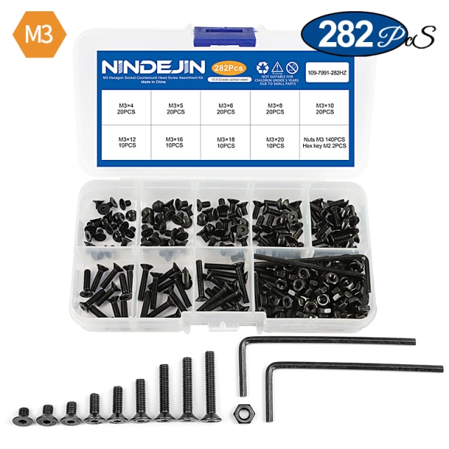 M3 282pcs