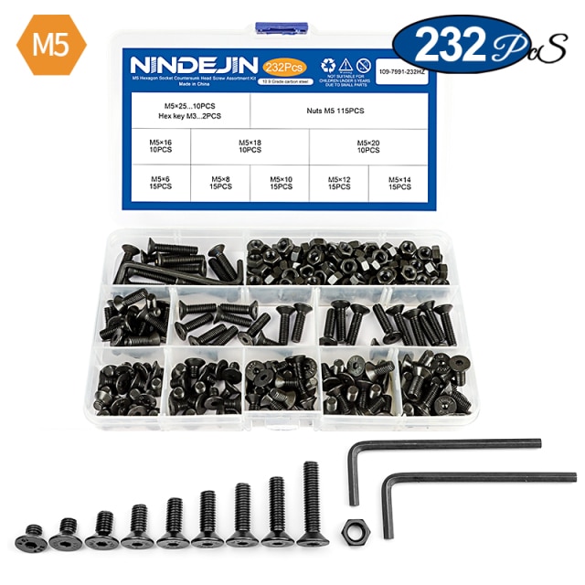 M5 232pcs