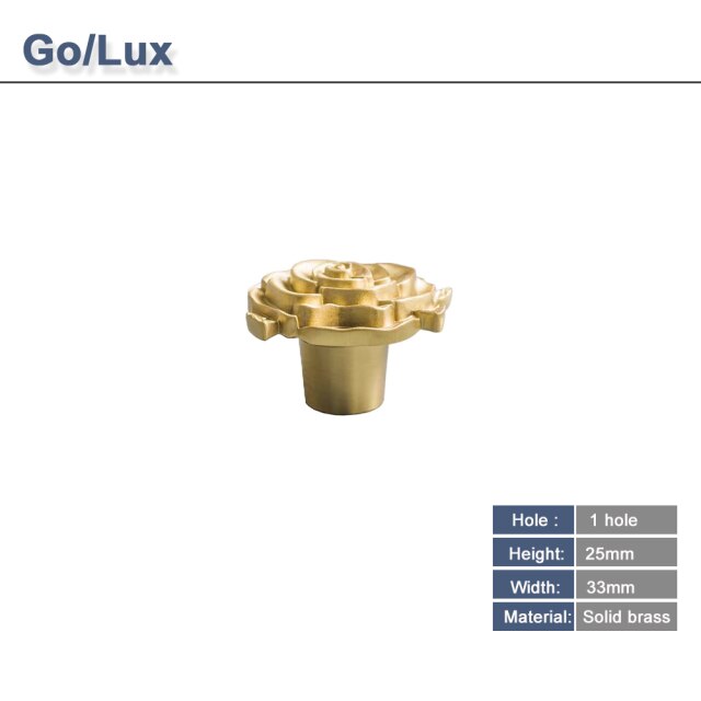 1 pcs Rose Handle