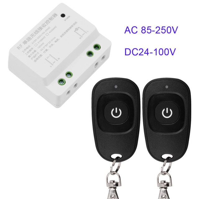 1 Receiver 2 Remote