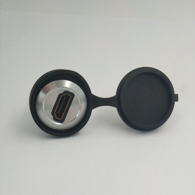 silver USB and cover