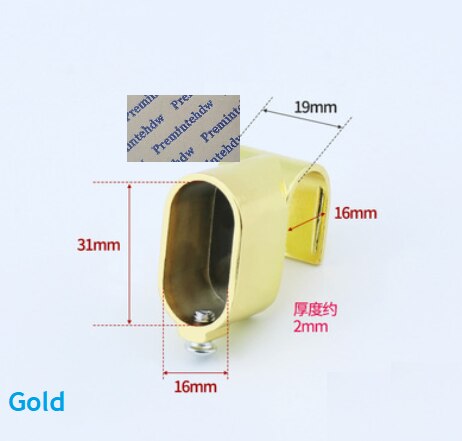Gold hook