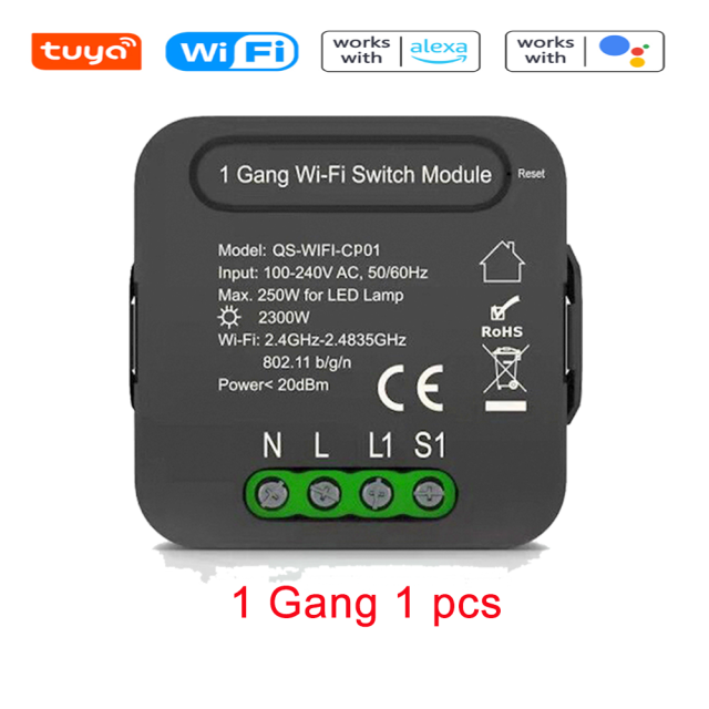 1 pcs 1 Gang