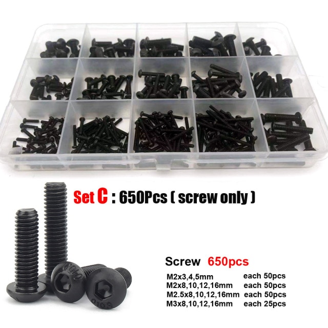 Set C 650Pcs