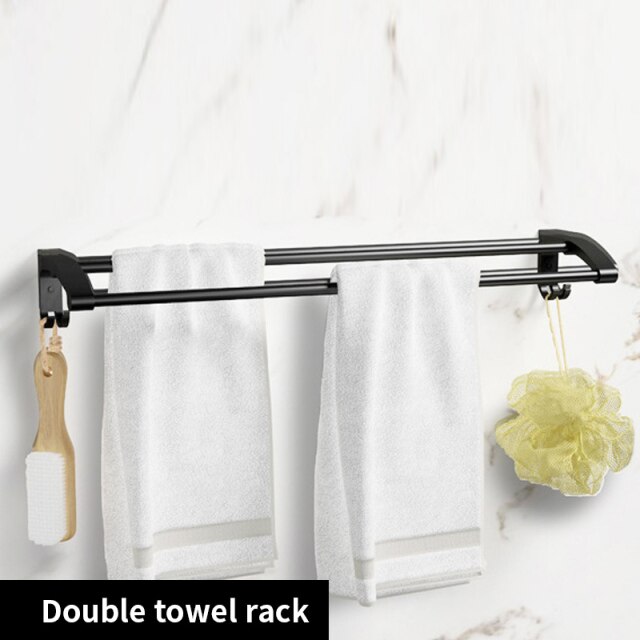 Double towel rack