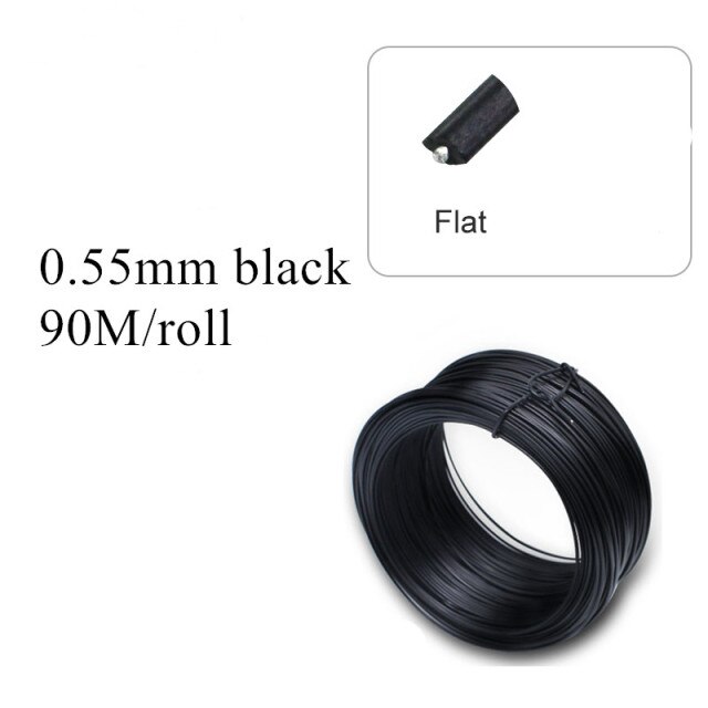 90m black flat