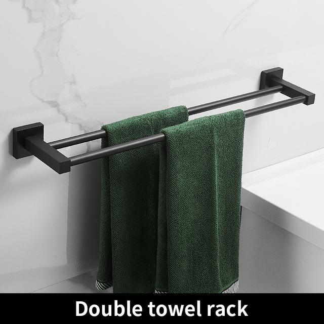 Double towel rack