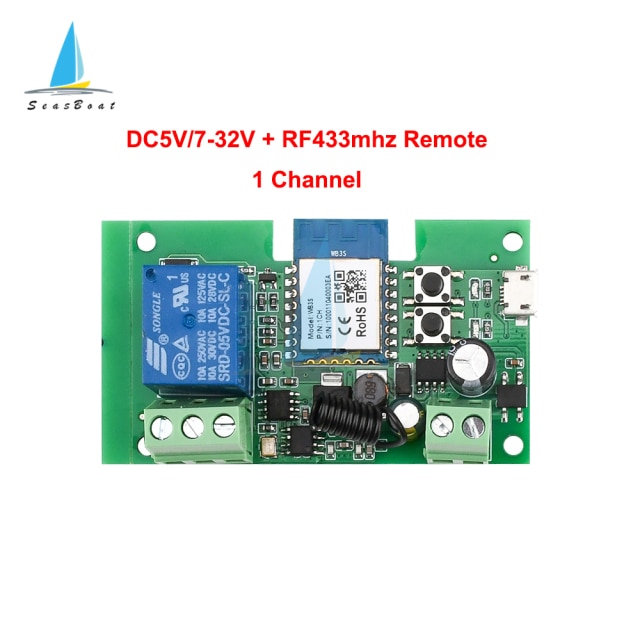 1CH DC7-32V RF433