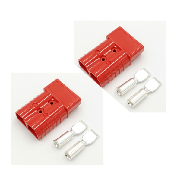2pcs red Connector