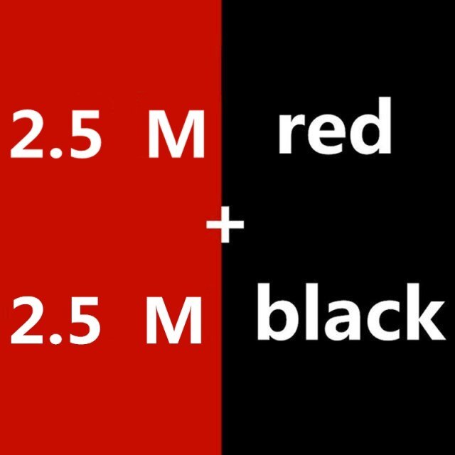 Red and black