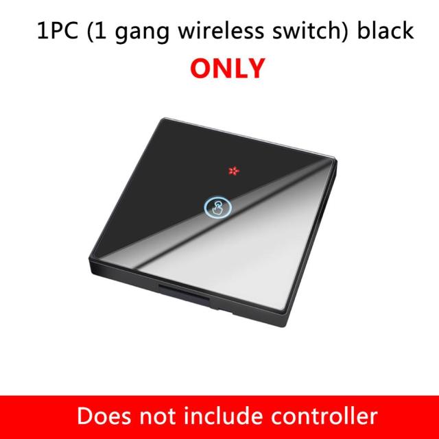 1 gang Switch BLACK