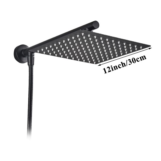 12 Inch Black