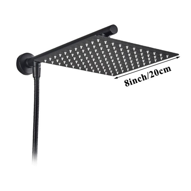 8 Inch Black