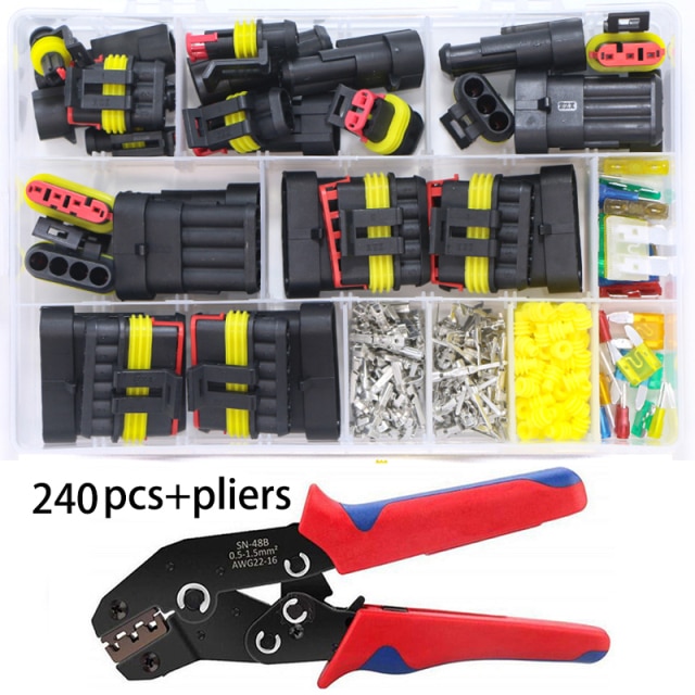 240pcs and pliers