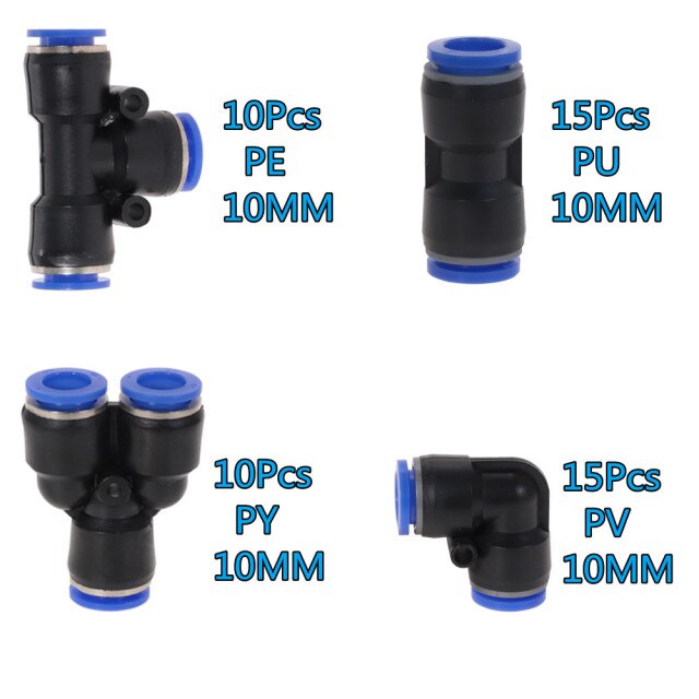 50Pcs-10mm Fittings