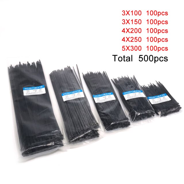 BLACK 500PCS