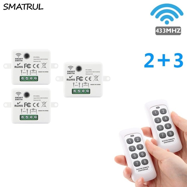 2W remote 3W receive
