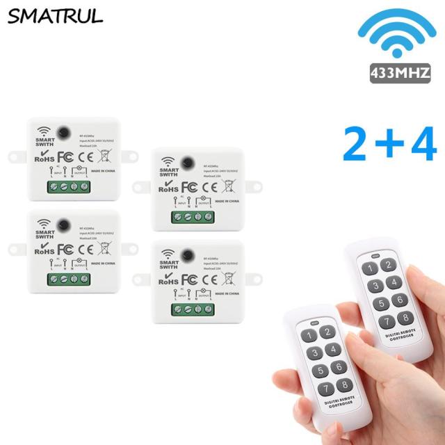 2W remote 4W receive