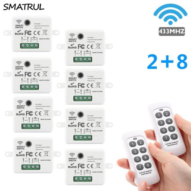 2W remote 8W receive